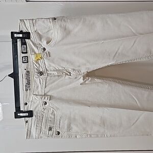 Miss Me white bootcut jeans,  size 30
